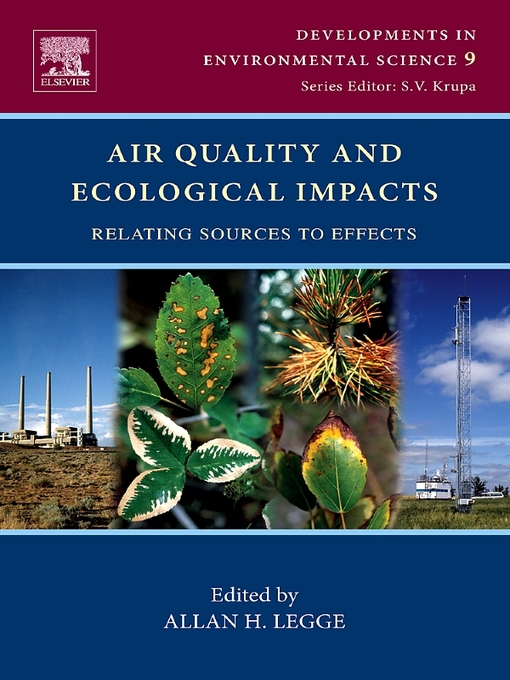 Title details for Air Quality and Ecological Impacts by Allan H. Legge - Available
